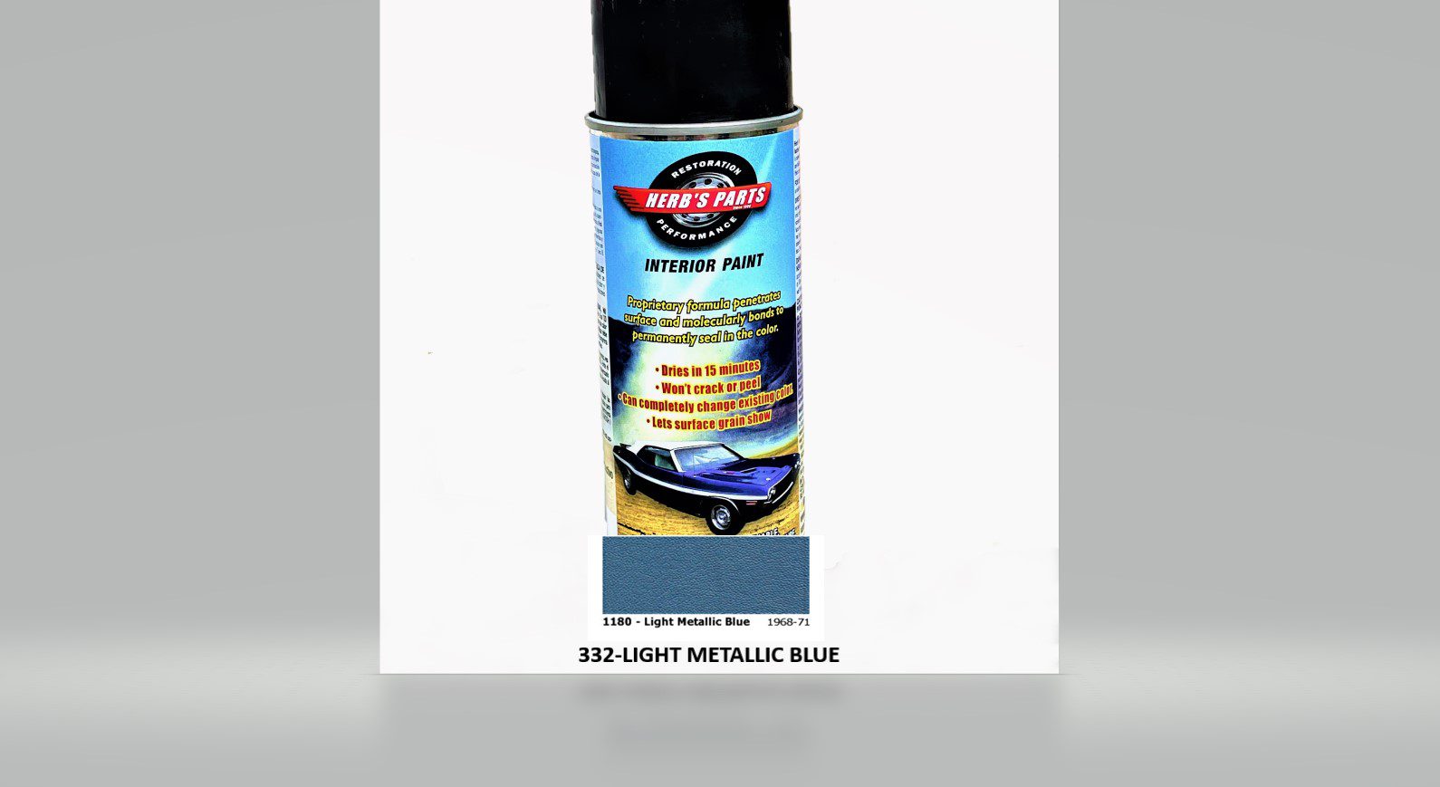 1968-71 Interior Spray Paint Can-Light Metallic Blue (332) image 0