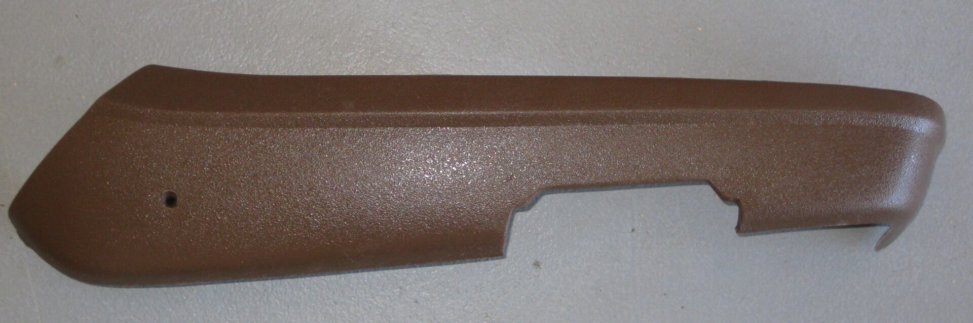 1969-70 Passenger Side Power Bucket Seat Hinge Cover HURST-Brown image 0