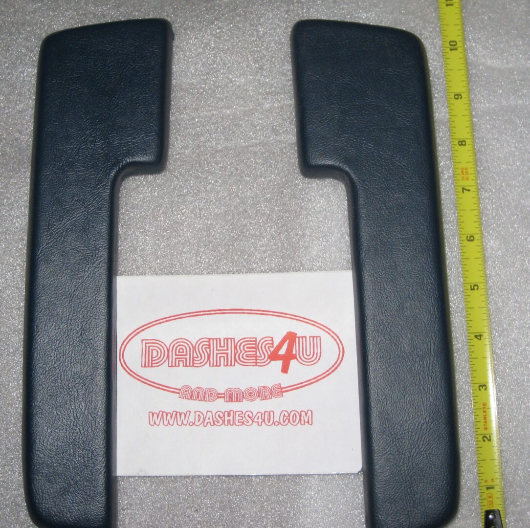 1964-66 A/B/C Body 10.5" Armrest Pad in pair-Dark Blue image 0