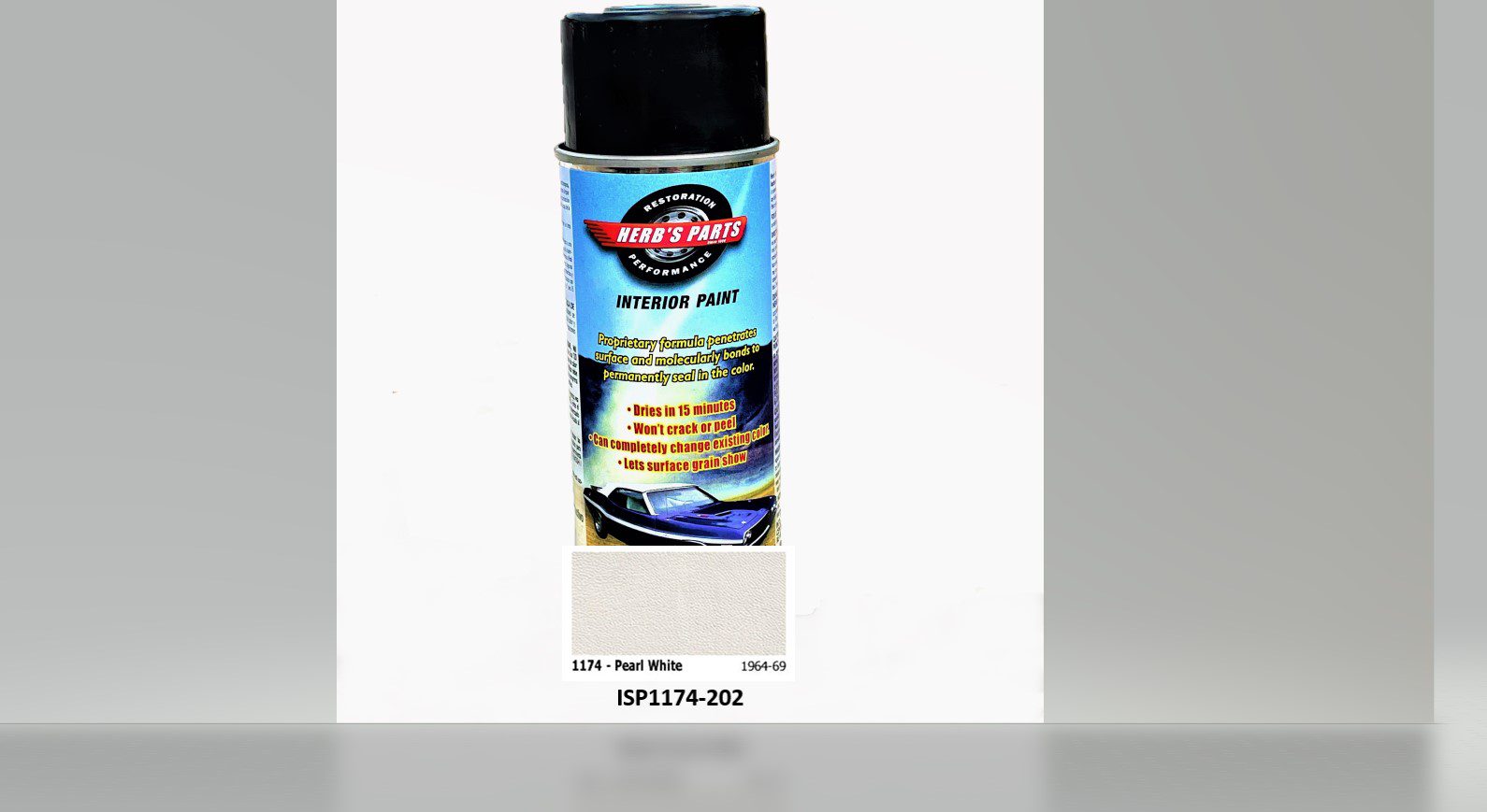 1964-69 Interior Spray Paint Can-Pearl White (202) image 0