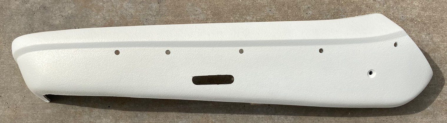 1968-70 Driver Manual Hinge Cover-Pearl White image 0
