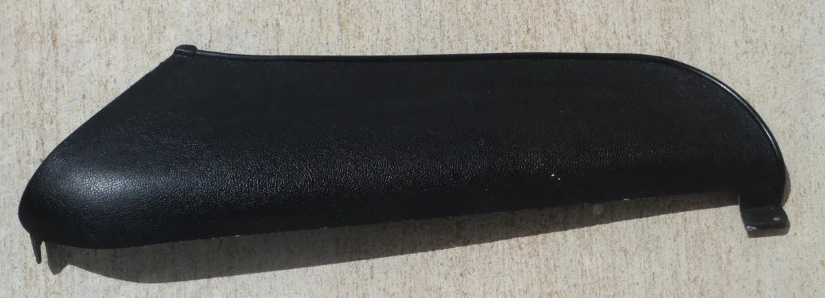 1971-73 Passenger Side Manual Bucket Seat Hinge Cover-Black image 0