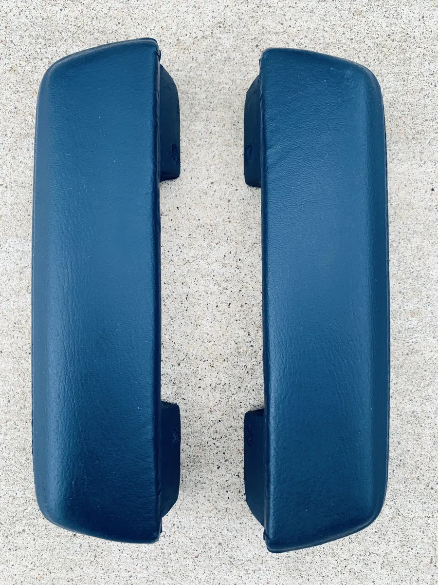 1967 A Body Armrest Pad Front Or Rear In Pairs-320 Dark Blue image 0