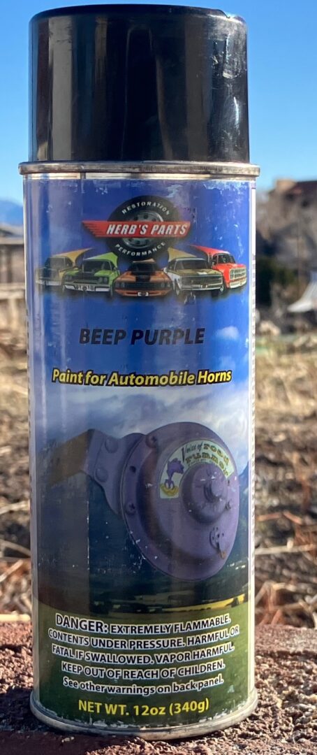 Interior Spray Paint Can-Beep Purple image 0