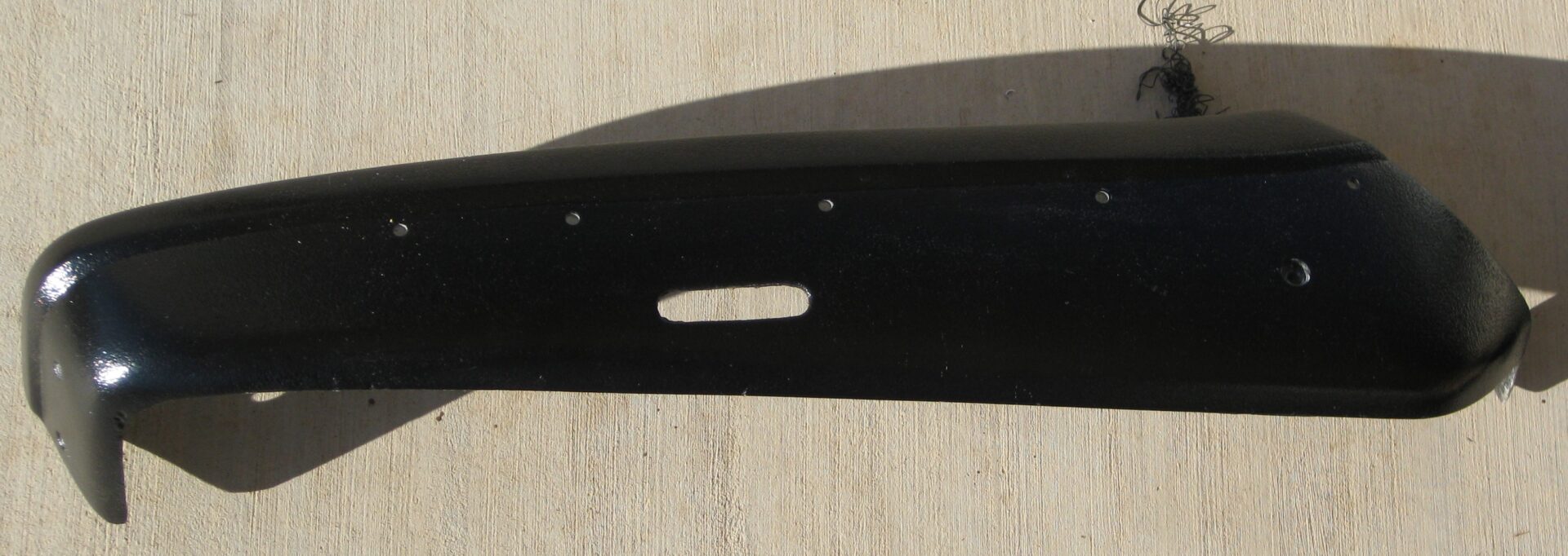 1968-70 Driver Side Manual Bucket Seat Hinge Cover-Black image 0