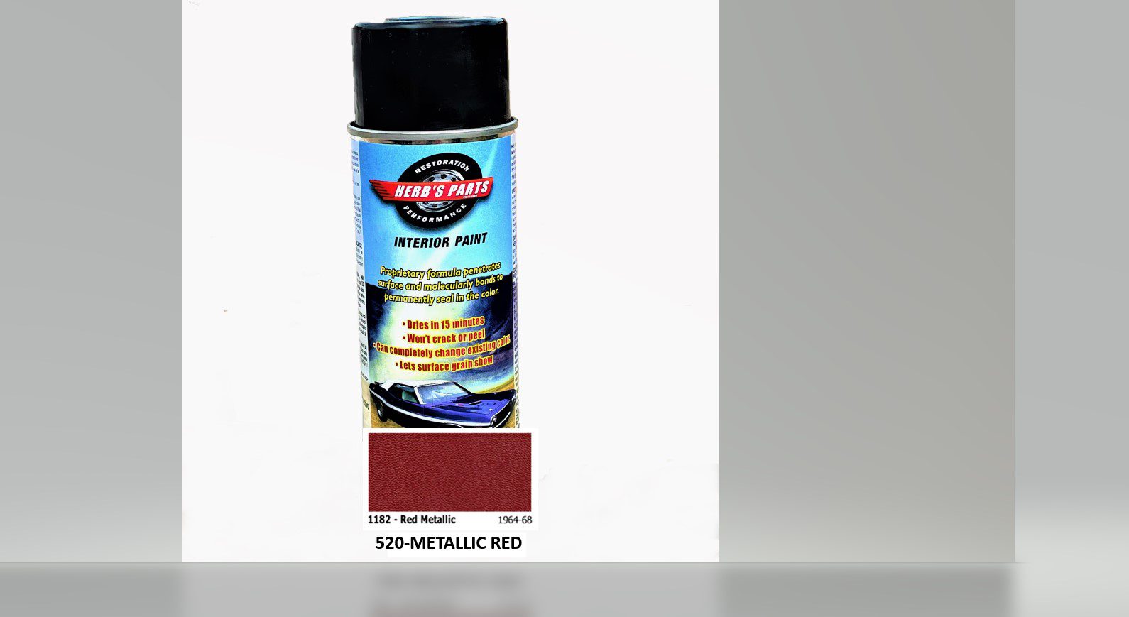 1964-68 Interior Spray Paint Can-Red Metallic (520) image 0