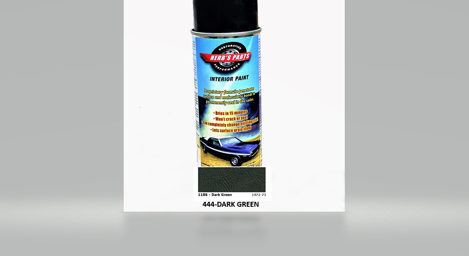 1972-73 Interior Spray Paint Can-Dark Green (444) image 0