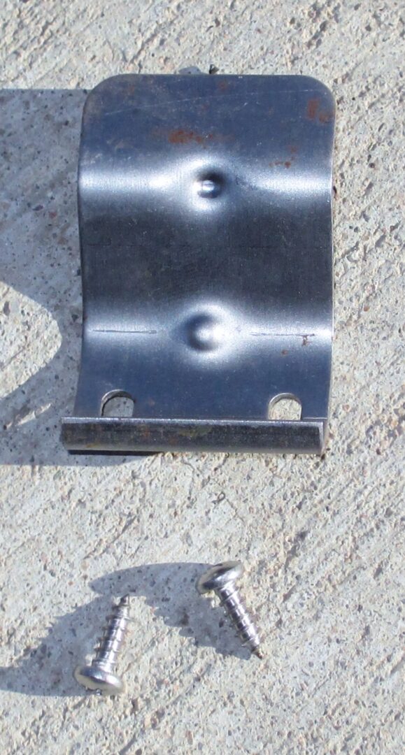 1968-73 C Body Hinge Covers Support Bracket image 0