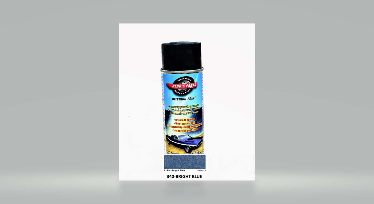 1971-73 Interior Spray Paint Can-Bright Blue (340) image 0
