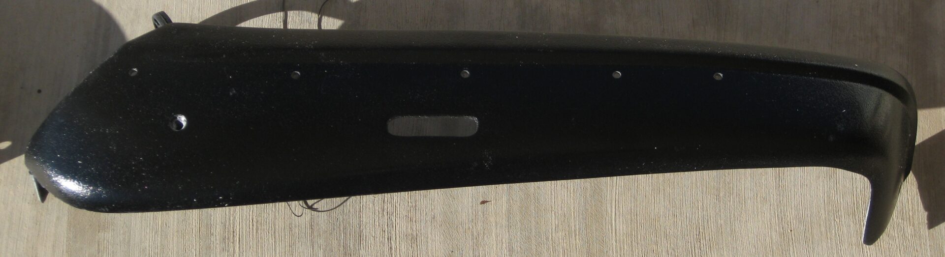 1968-70 Passenger Side Manual Bucket Seat Hinge Cover-Black image 0