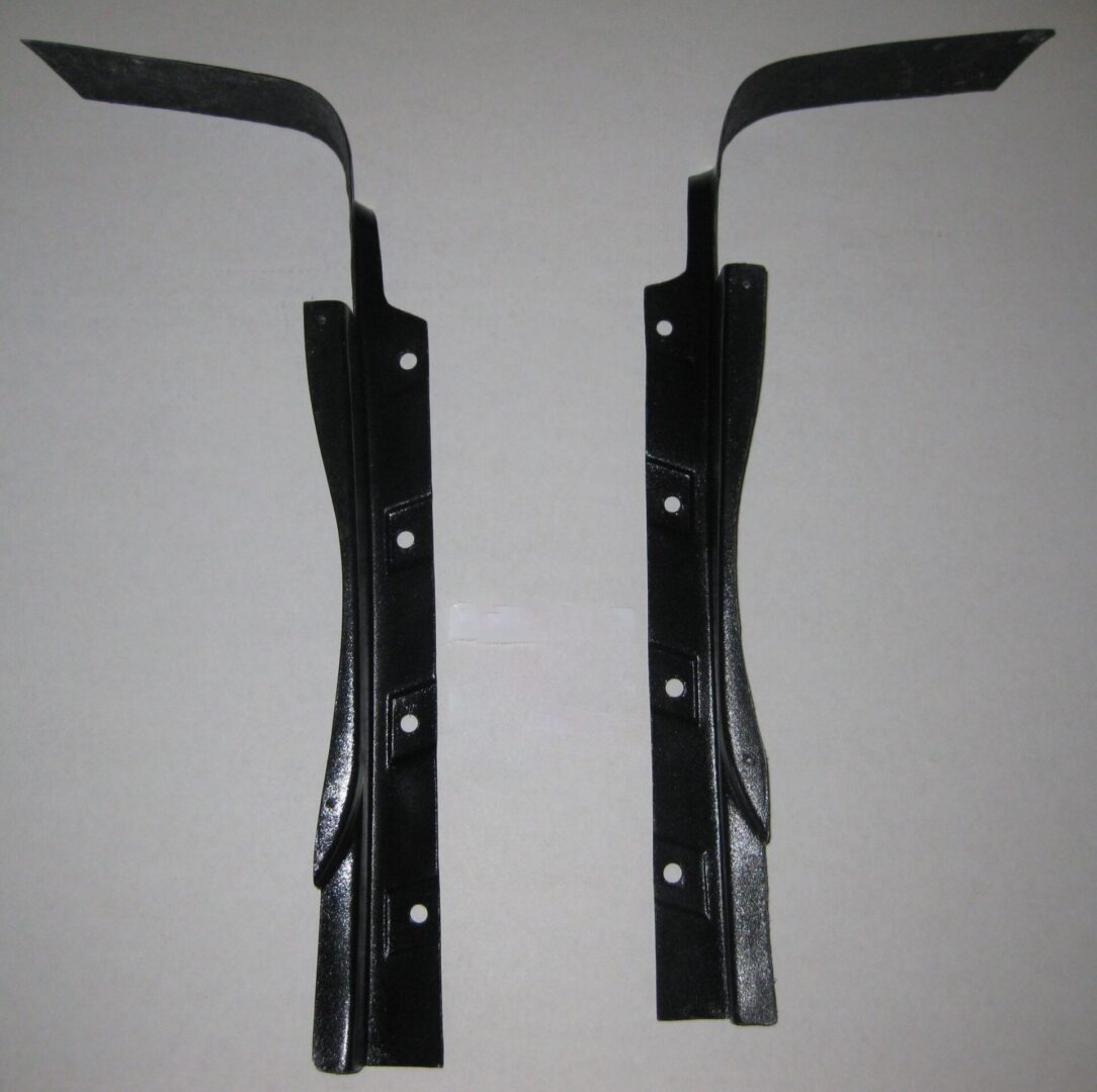 1965-66 C Body Seat Fillers In Pairs-Black Plymouth Sport Fury And 300 image 0