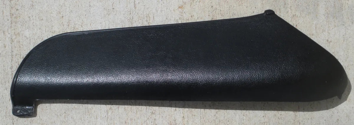 1971-73 Driver Side Manual Bucket Seat Hinge Cover-Black image 0