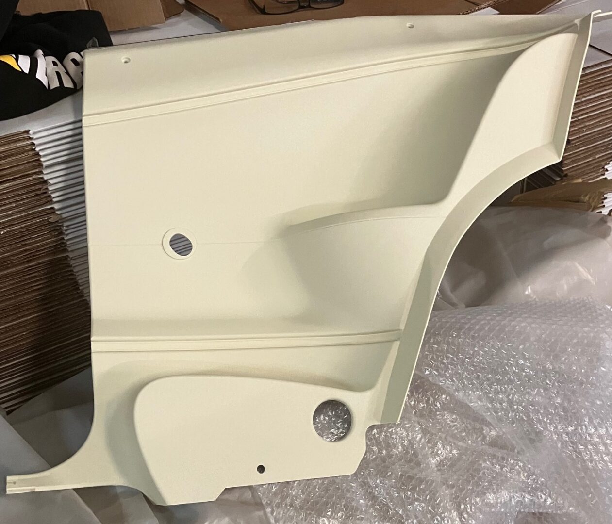 1970-74 Plymouth Barracuda Rear Side Panels White (Price Includes Shipping) image 0