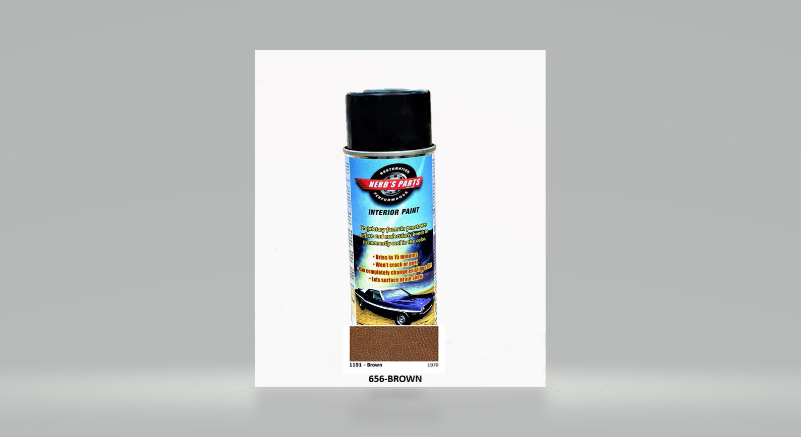 1970 Interior Spray Paint Can-Brown (656) image 0