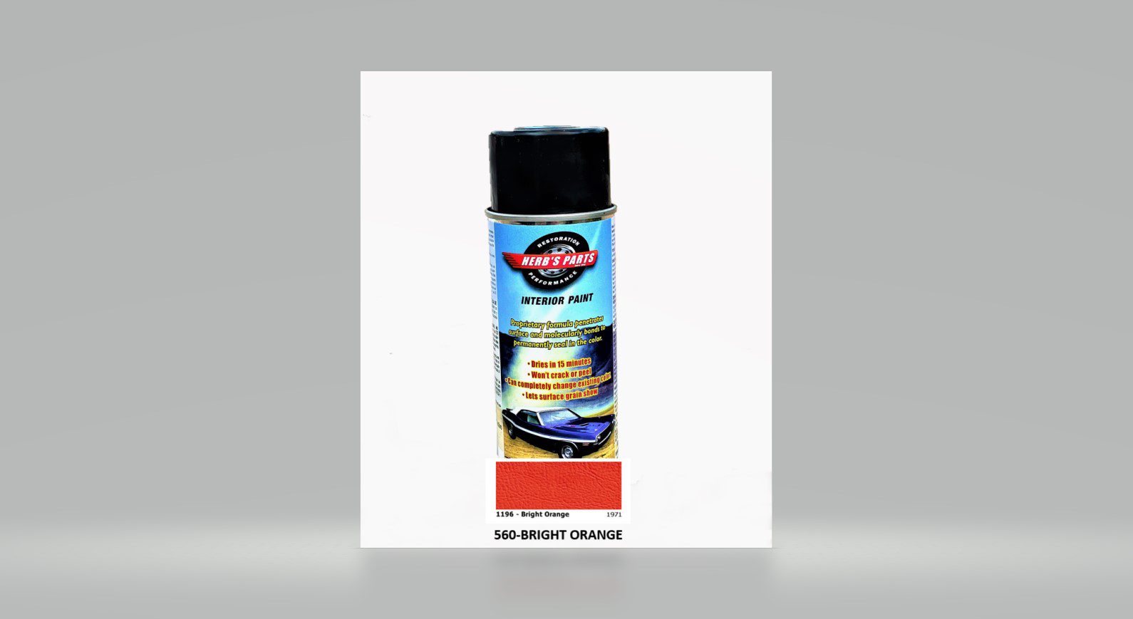 1971 Interior Spray Paint Can-Bright Orange (560) image 0