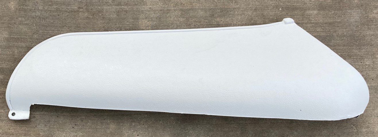 1971-73 Driver Manual Bucket Seat-White image 0