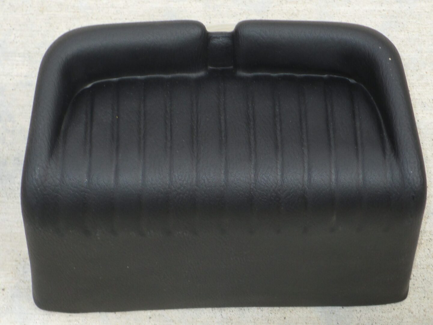 1964-65 B/C Body Console Knee Bolster/Cushion-Black image 0