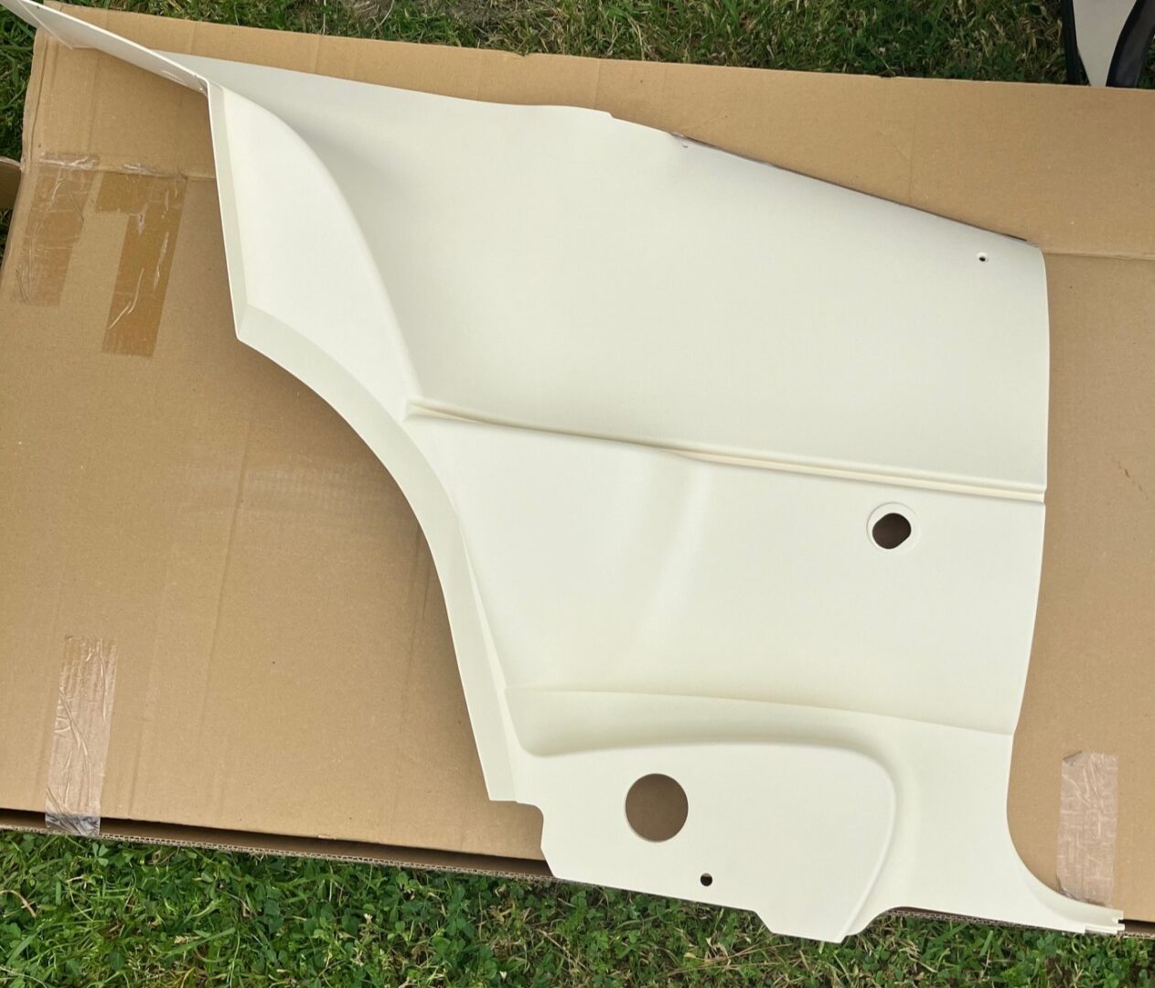 1970-74 Dodge Challenger Rear Side Panels White (Price Includes Shipping) image 0