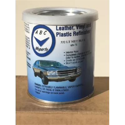 1968-71 Interior Quart Paint Can-Light Metallic Blue (332) image 0