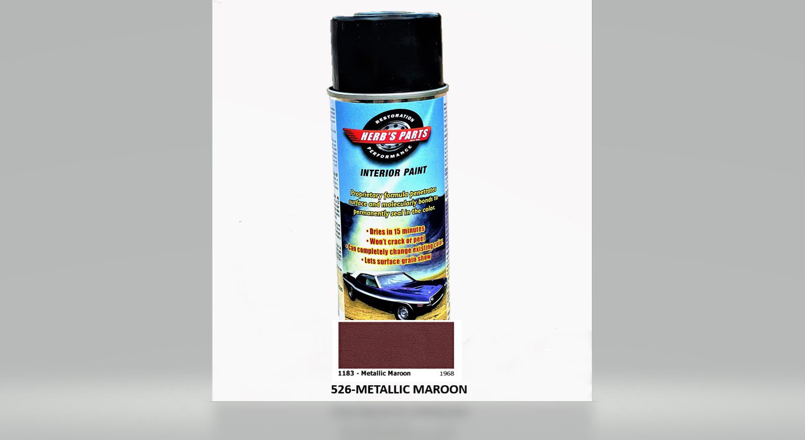 1968 Interior Spray Paint Can-Metallic Maroon (526) image 0
