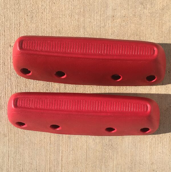 1962-63 A/B/C Body Rear Armrest Pad in pair-Red