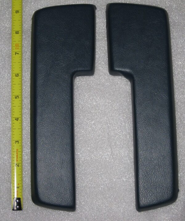 1964-65 A/B/C Body 9" Armrest Pad in pair-Black