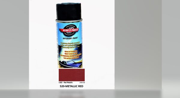 1964-68 Interior Spray Paint Can-Red Metallic (520)