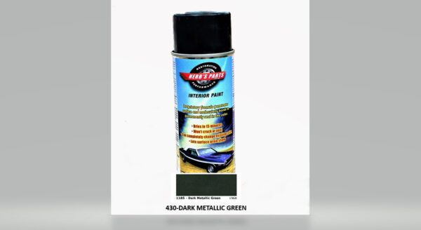 1968 Interior Spray Paint Can-Dark Metallic Green (430)